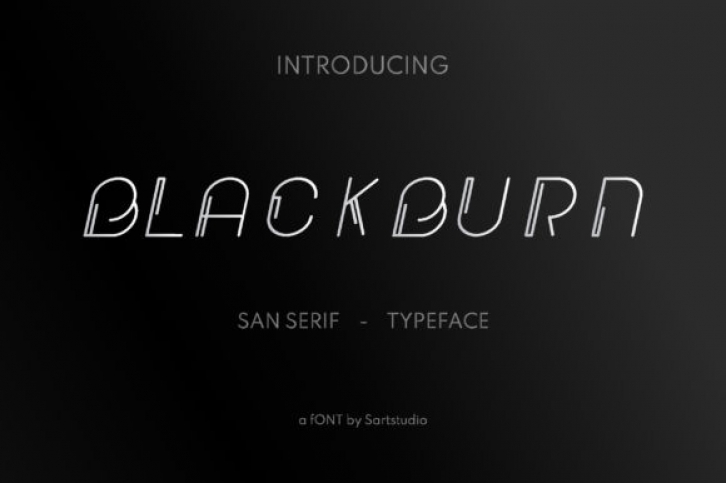 Blackburn Font Download