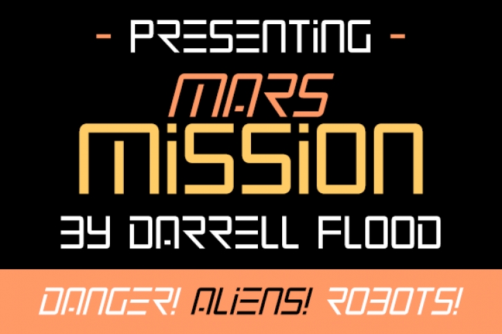 Mars Mission Font Download