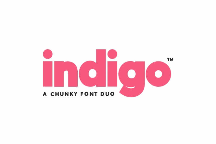 Indigo Font Duo Font Download