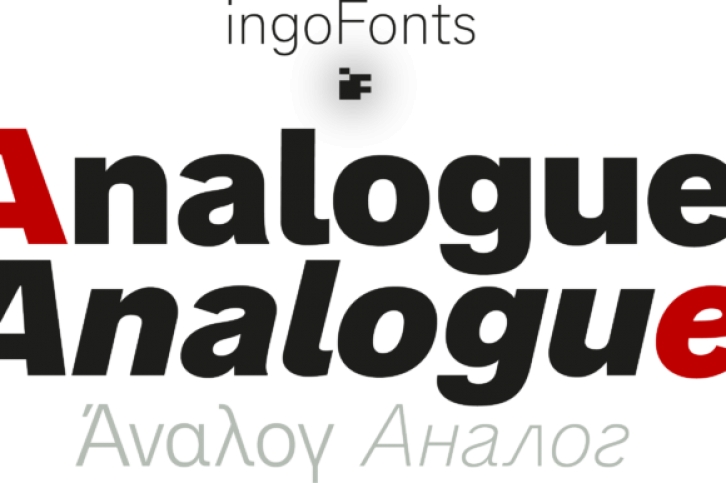 Analogue Pro Font Download