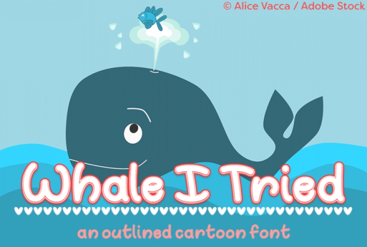 Whale I Tried Font Download