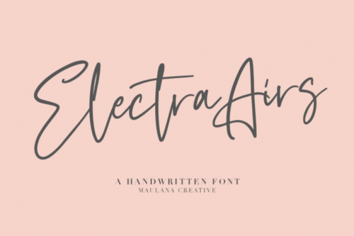 Electra Airs Font Download