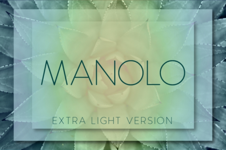 Manolo Extra Light Font Download