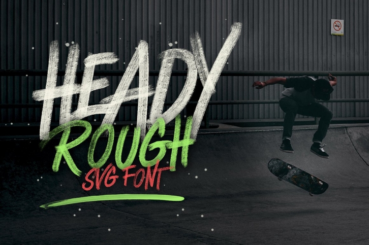 Heady Roug Font Download