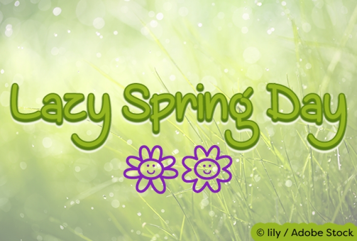 Lazy Spring Day Font Download