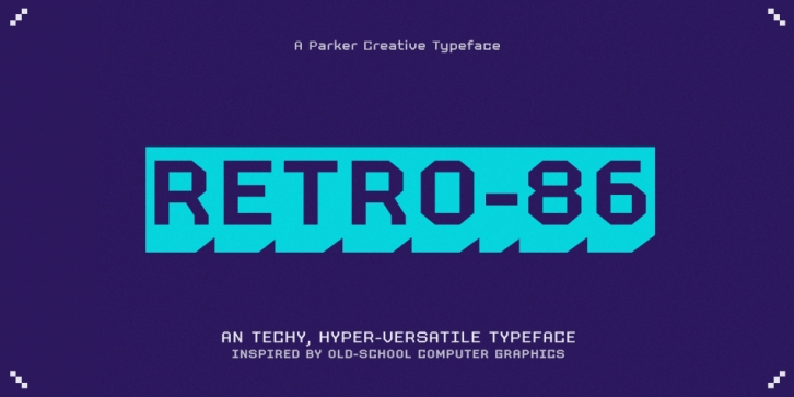 RETRO-86 Font Download