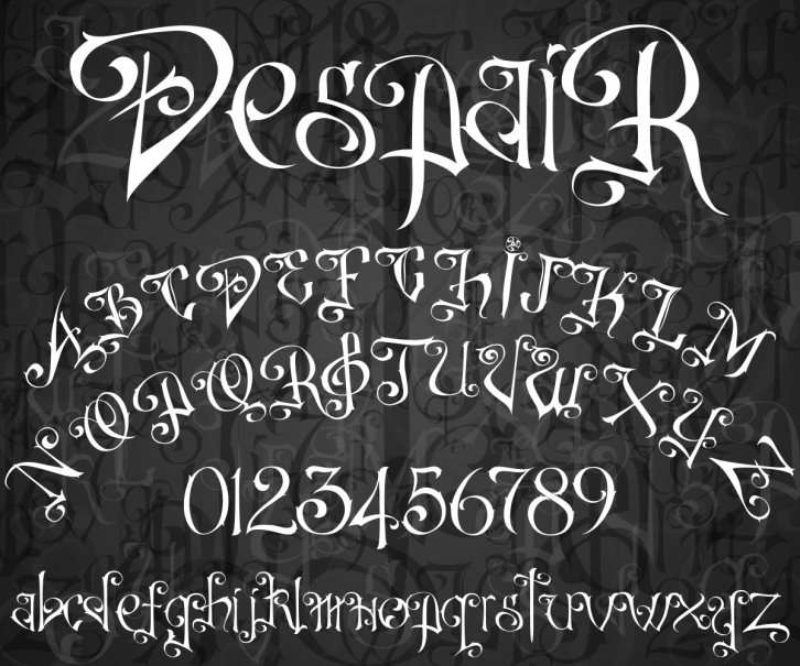 DespaiR Font Download