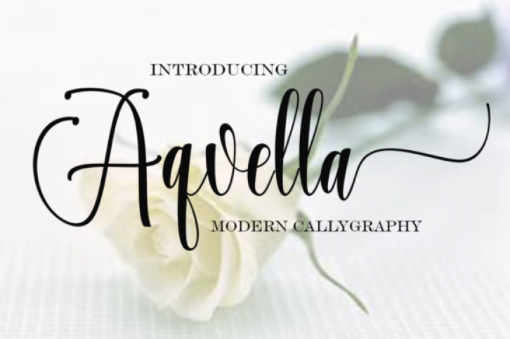 Aqvella Font Download