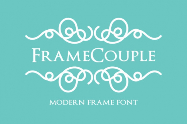 Framecouple Font Download