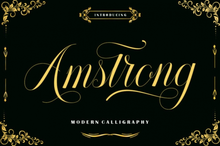 Amstrong Font Download