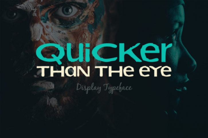 Quicker Than The Eye Font Download