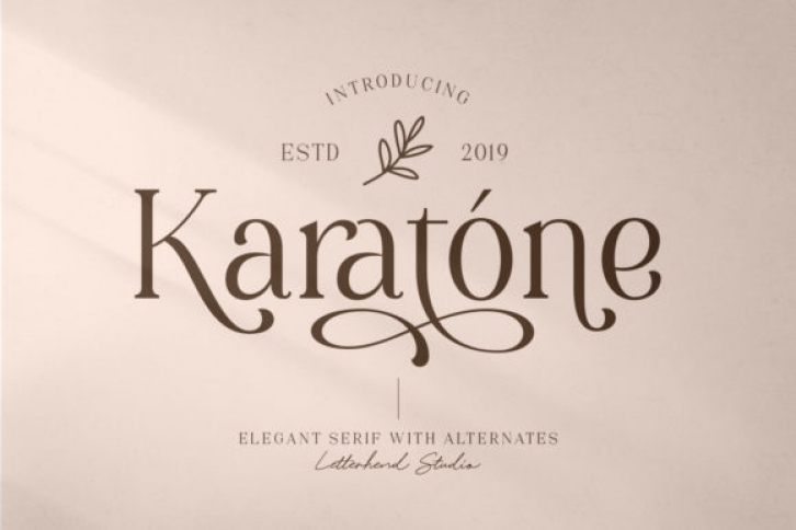 Karatone Font Download