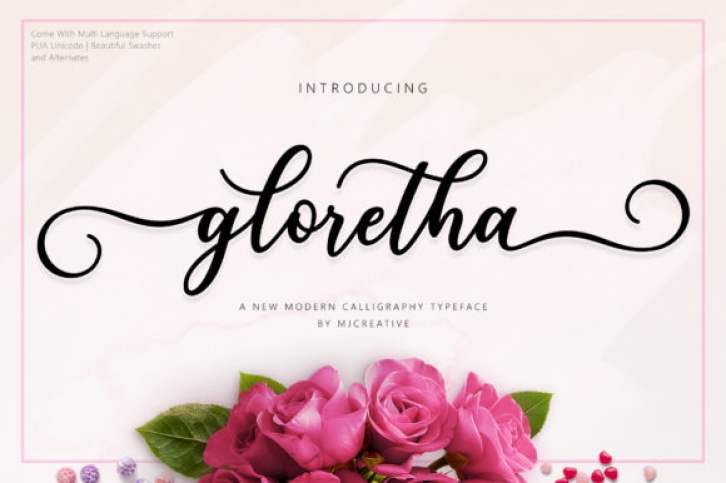 Gloretha Font Download