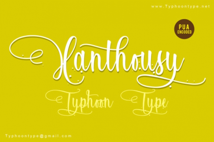 Xanthousy Font Download