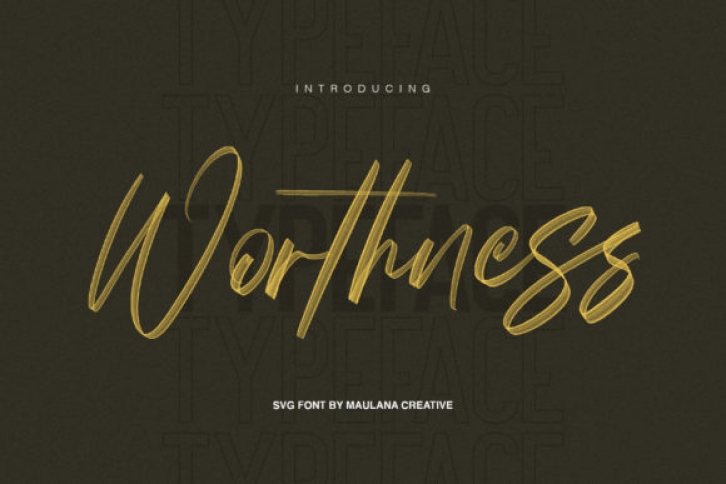 Worthness Font Download