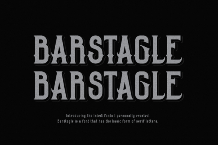 Barstagle Font Download