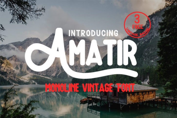 Amatir Font Download