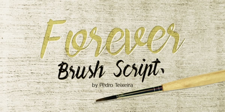 Forever Brush Script Font Download
