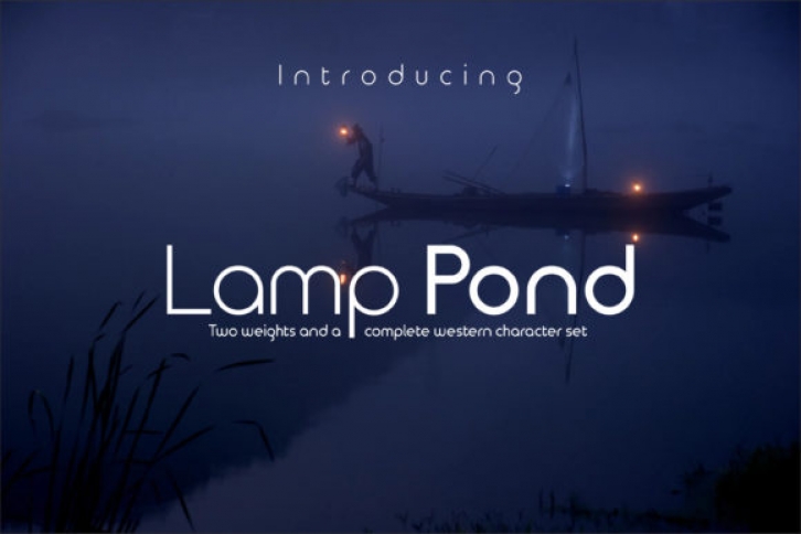 Lamp Pond Font Download