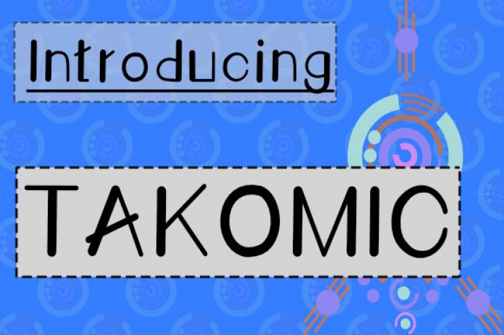 Takomic Font Download