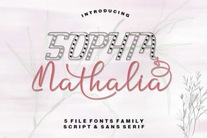 Nathalia Duo Font Download