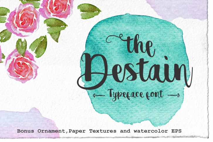 Destain Font Download