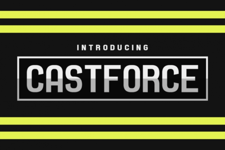 Castforce Font Download