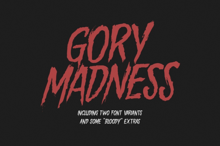 Gory Madness Font Download