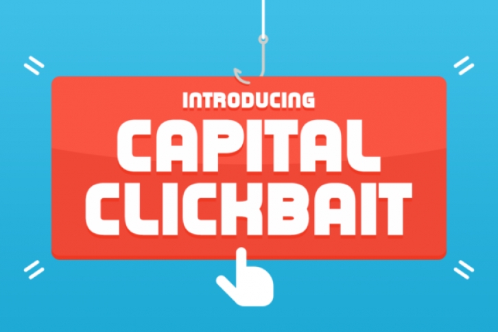 Capital Clickbait Font Download