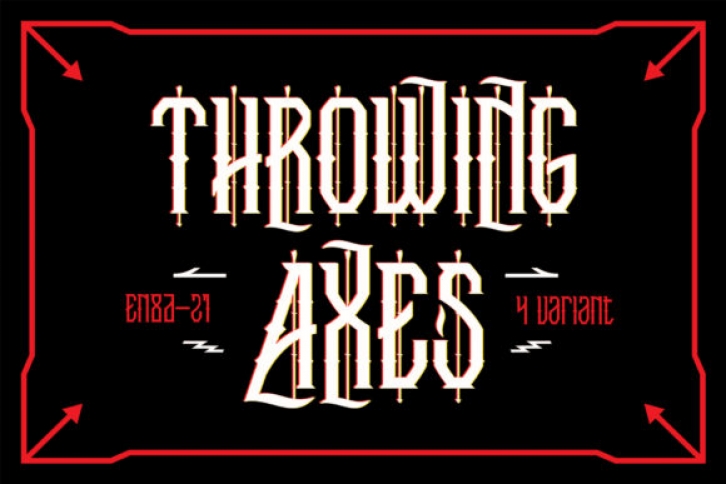 Throwing Axes Font Download