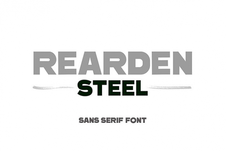 Rearden Steel Font Download