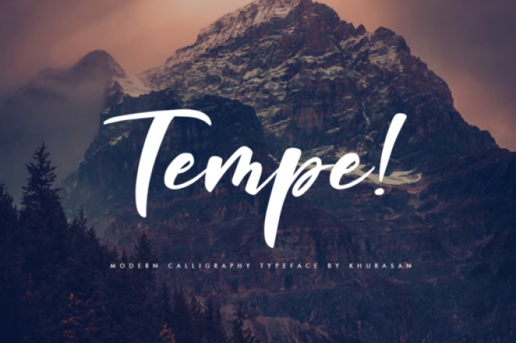 Tempe! Script Font Download