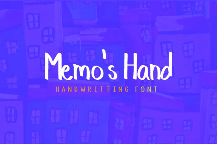 Memo's Hand Font Download