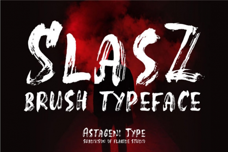 Slasz Brush Font Download