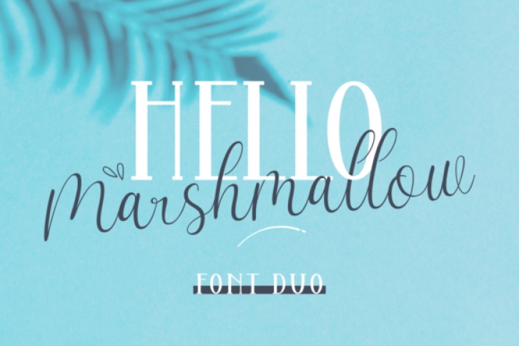 Hello Marsmallow Duo Font Download