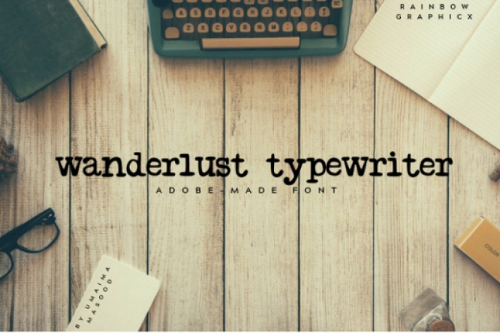 Wanderlust Typewriter Font Download