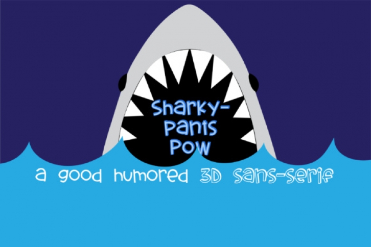 Sharkypants Pow Font Download