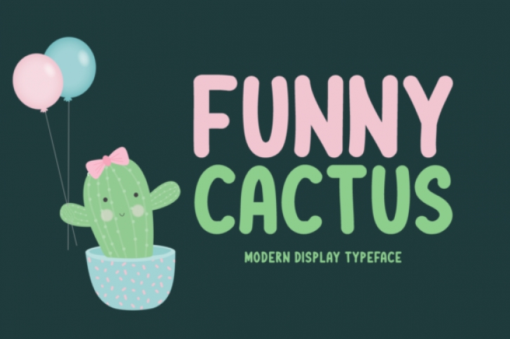 Funny Cactus Font Download
