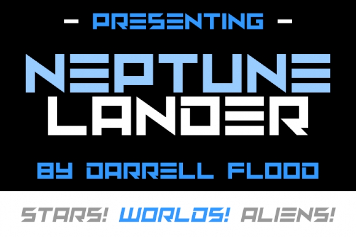 Neptune Lander Font Download