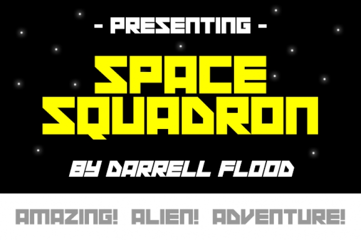 Space Squadron Font Download