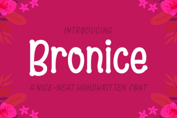Bronice Font Download