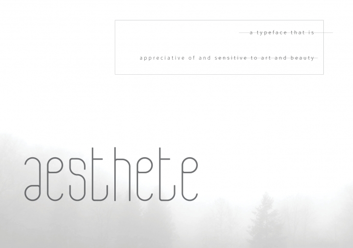 Aesthete Font Download
