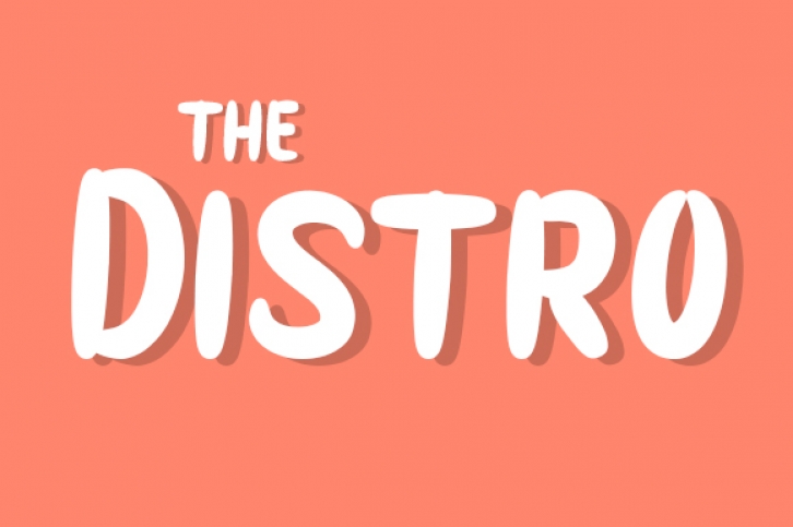 The Distro Font Download