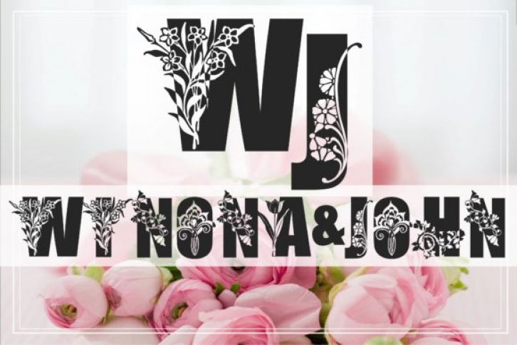 Winona and John Font Download