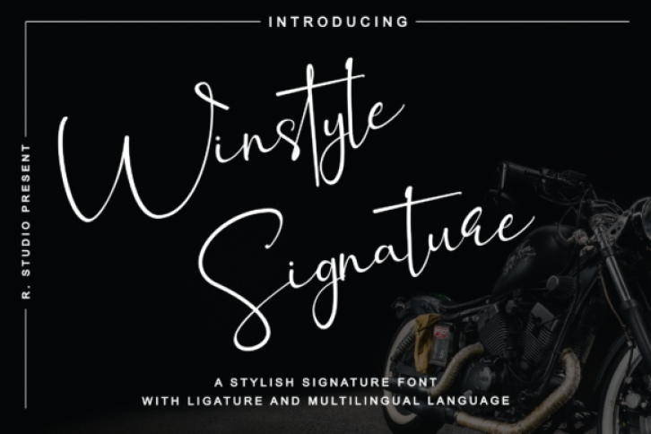 Winstyle Signature Font Download