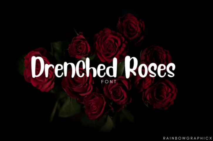 Drenched Roses Font Download