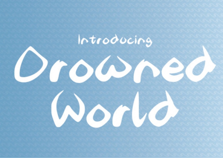Drowned World Font Download