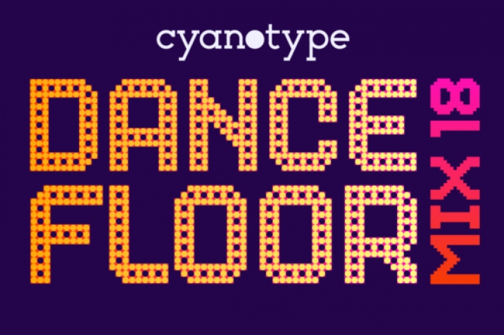 Dance Floor Mix 18 Font Download