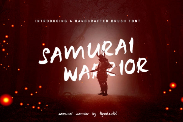 Samurai Warrior Font Download