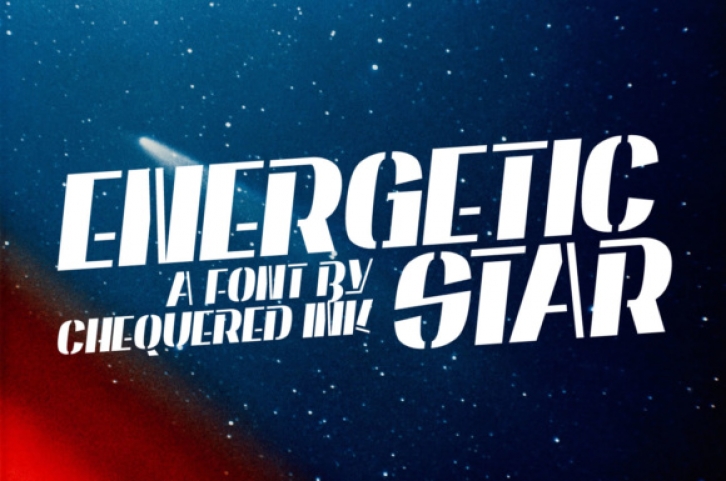 Energetic Star Font Download